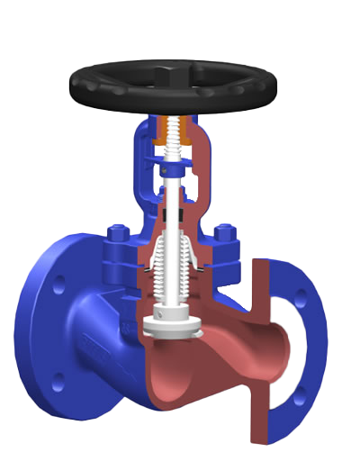 plus bellow seal globe valve