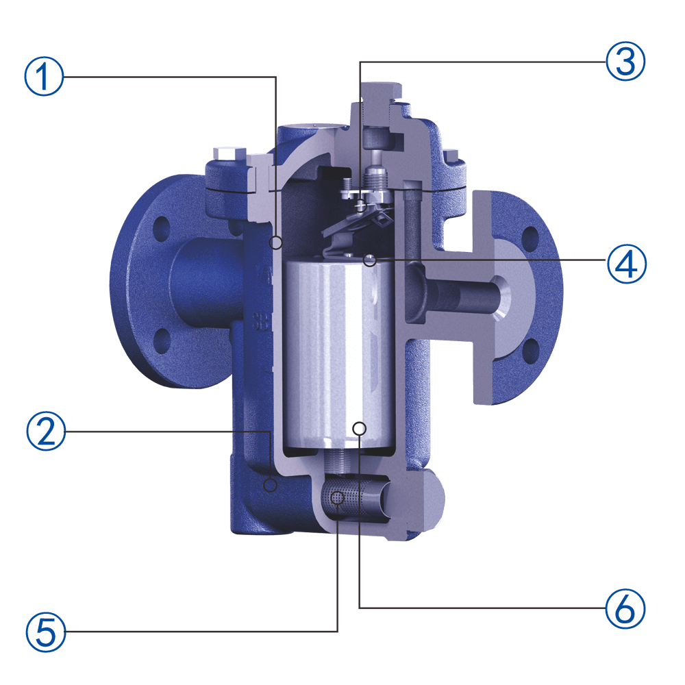 Inverted Bucket Steam Trap
