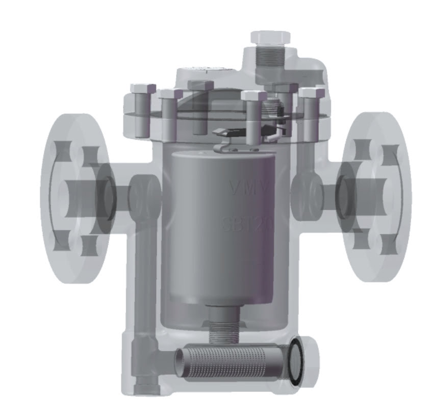 Inverted Bucket Steam Trap Structural Features