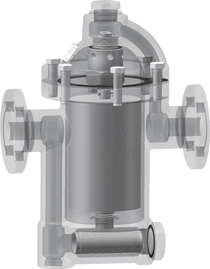Pilot Inverted Bucket Steam Trap Structural features