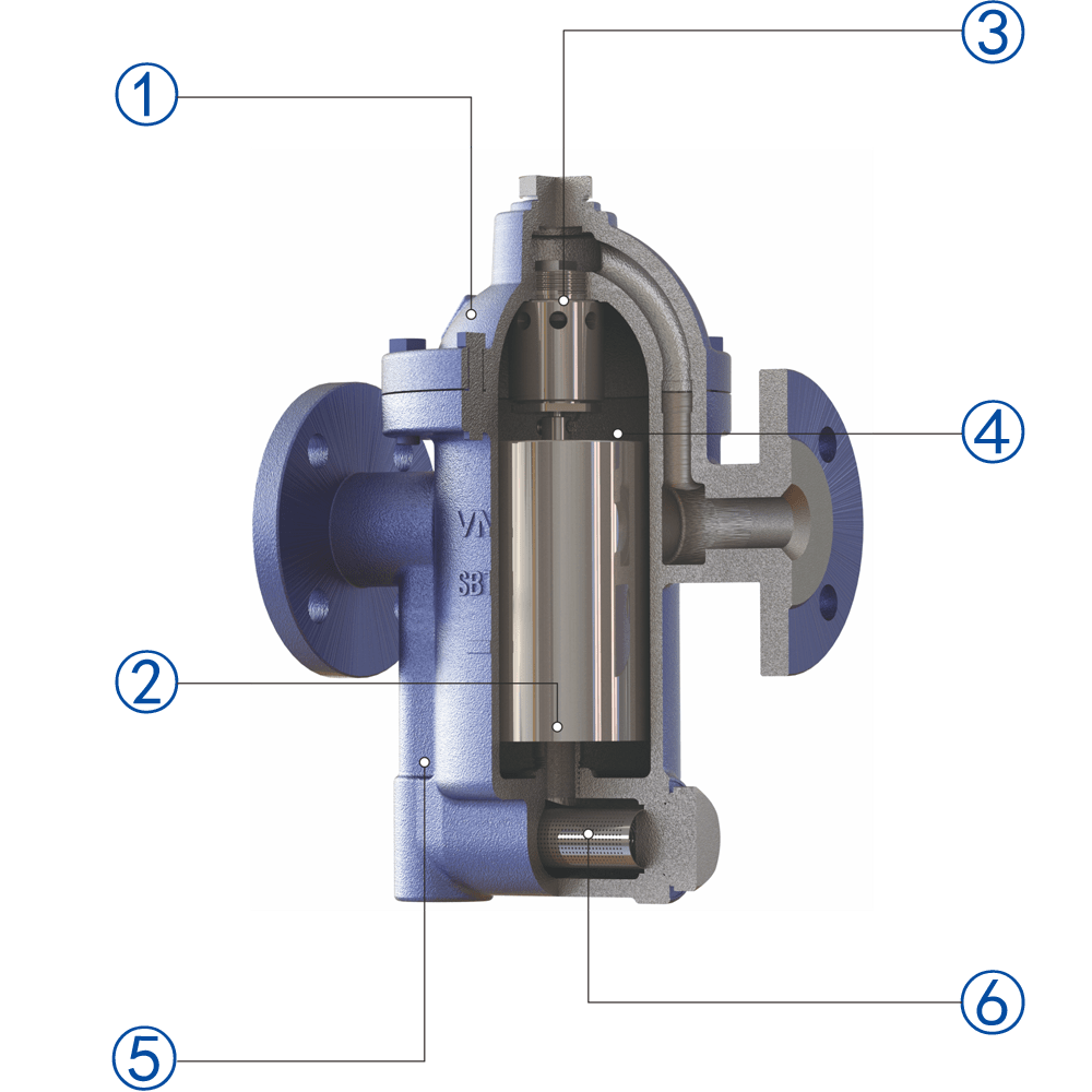 Pilot Inverted Bucket Steam Trap