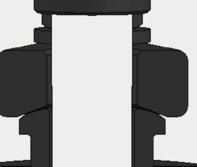 Split packing gland