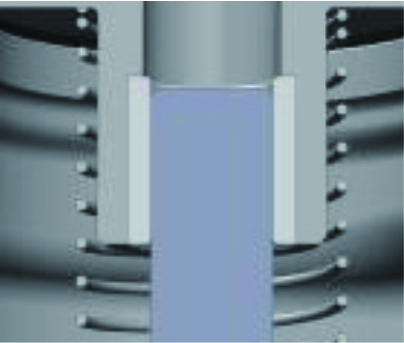 Stainless steel guide sleeve can limit its position