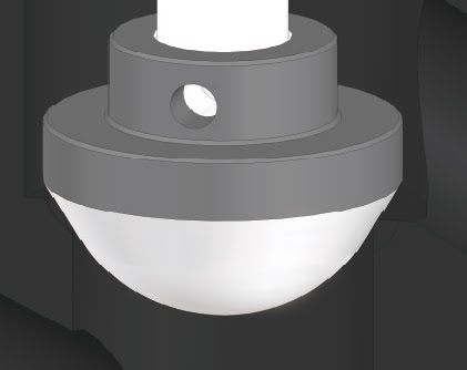 Throttle disc with