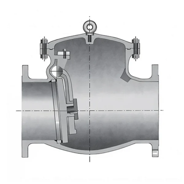 DIN Standard Cast Steel Swing Check Valve33