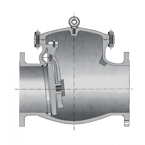 Cast steel swing check valve 3 Cast steel swing check valve 3