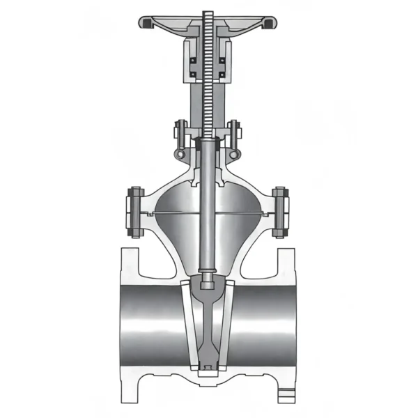 Cast Steel Wedge Gate Valve