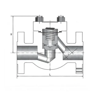 Forged Steel Swing Lift Screw Socket Weld Check Valve2