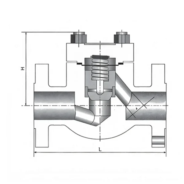 Forged Steel Swing Lift Screw Socket Weld Check Valve2