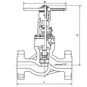Pressure Self Sealing Globe Valve