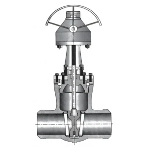 Pressure Self Sealing Wedge Gate Valve
