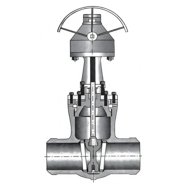 Pressure Self Sealing Wedge Gate Valve