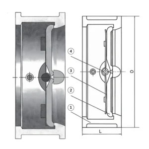 Wafer Double Disc Check Valve22
