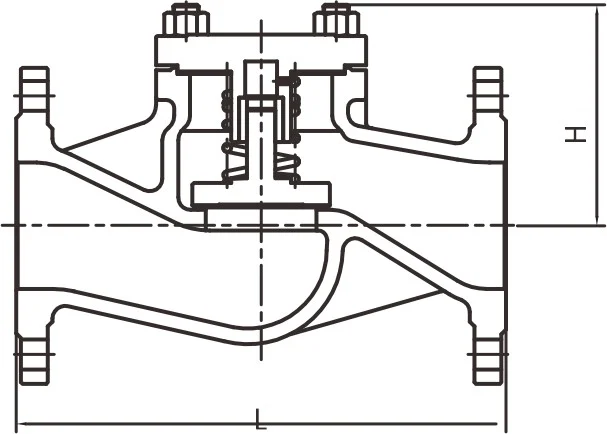 din standard lift check valve 1