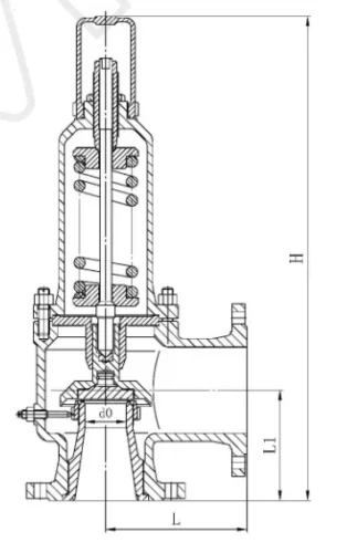 VA200 162540 CPR Type full lift safety valve