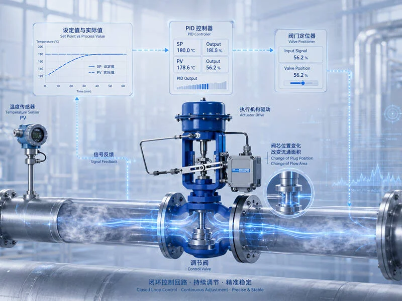 what a control valve truly regulates is not merely the flow rate